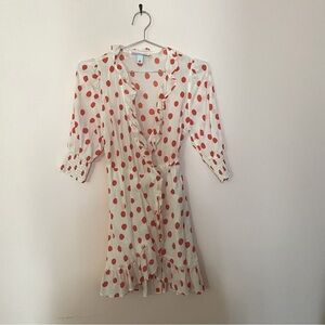 RIXO for Target polka dot wrap dress